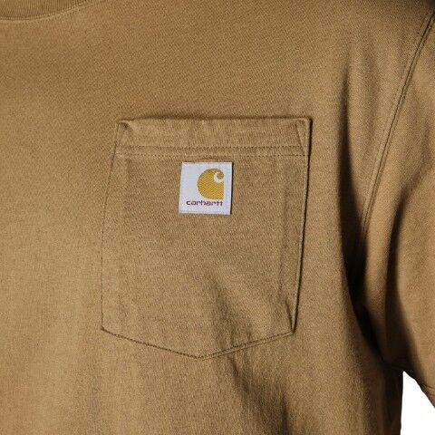 Carhartt Men's Loose Fit Heavyweight Short Sleeve Pocket T-Shirt