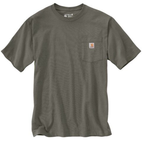 Carhartt Men's Loose Fit Heavyweight Short Sleeve Pocket T-Shirt