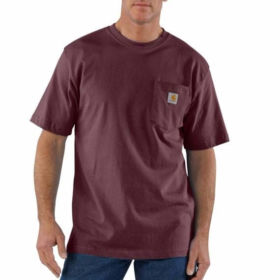 Carhartt Men's Loose Fit Heavyweight Short Sleeve Pocket T-Shirt