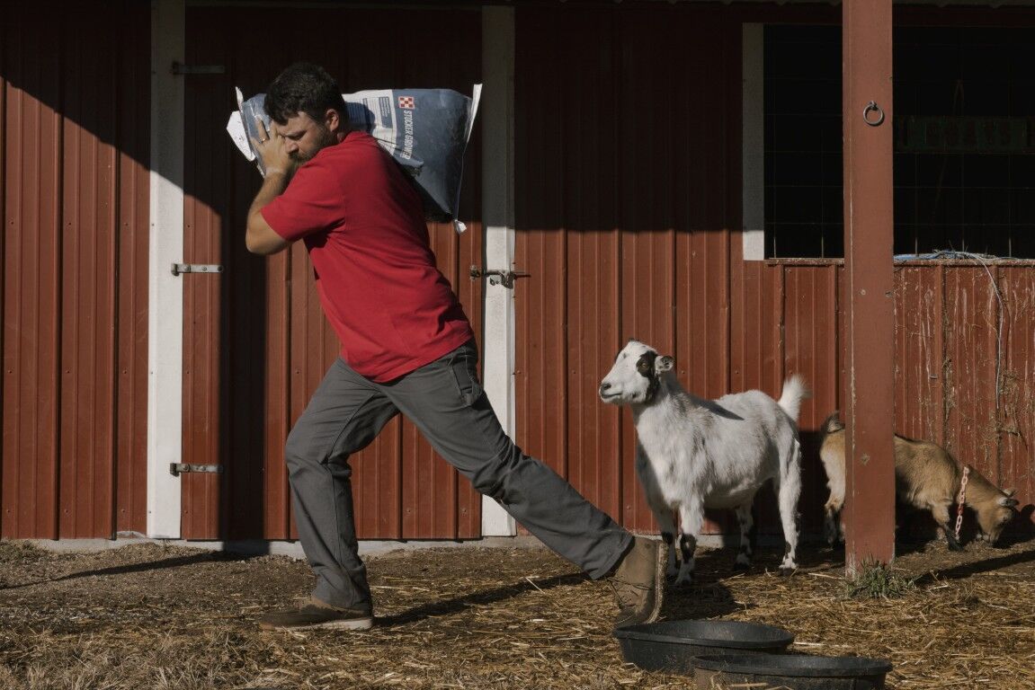 Carhartt Men's Loose Fit Heavyweight Short Sleeve Pocket T-Shirt