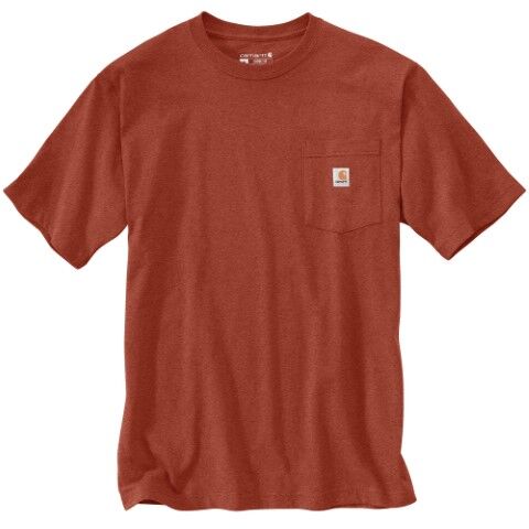 Carhartt Men's Loose Fit Heavyweight Short Sleeve Pocket T-Shirt