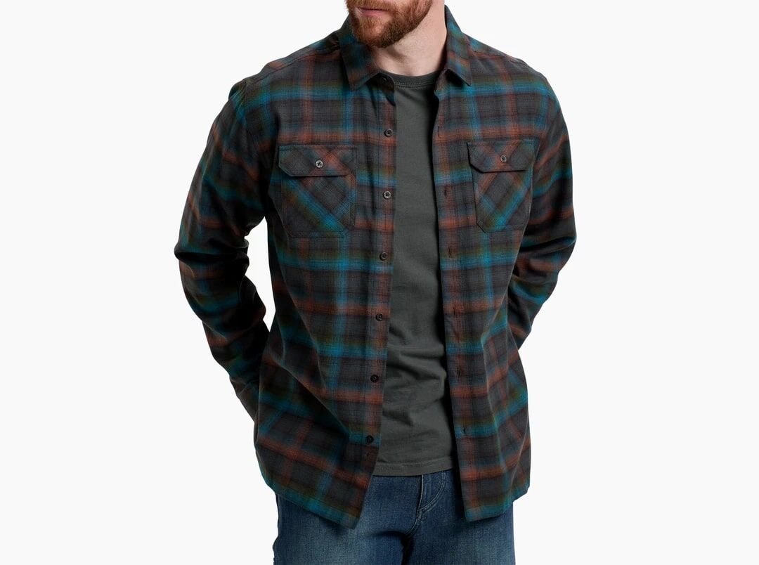 KUHL Men's Dillingr Flannel Shirt in Oasis