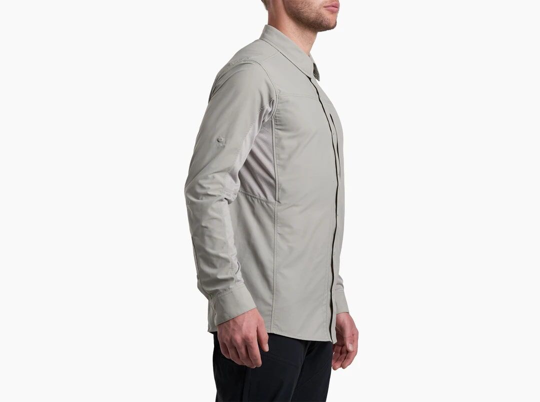 KUHL Men's Airspeed Shirt in Cloud Grey