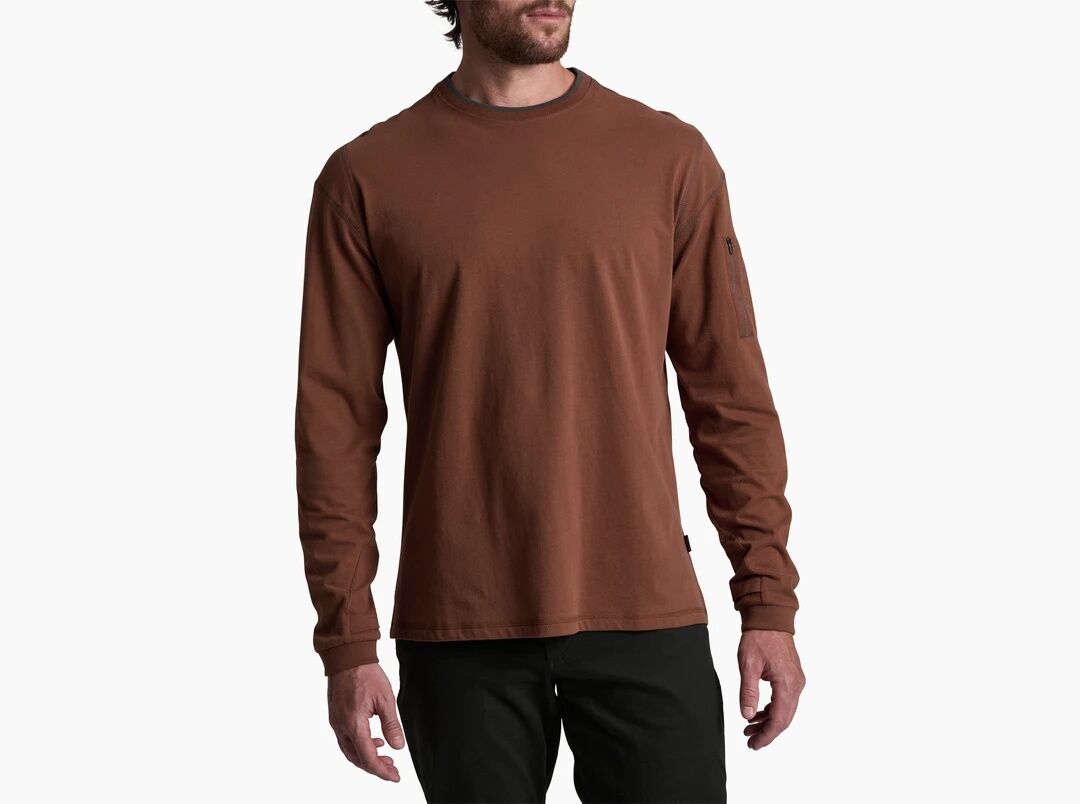 KUHL Men's Kommando Crew Long Sleeve Shirt