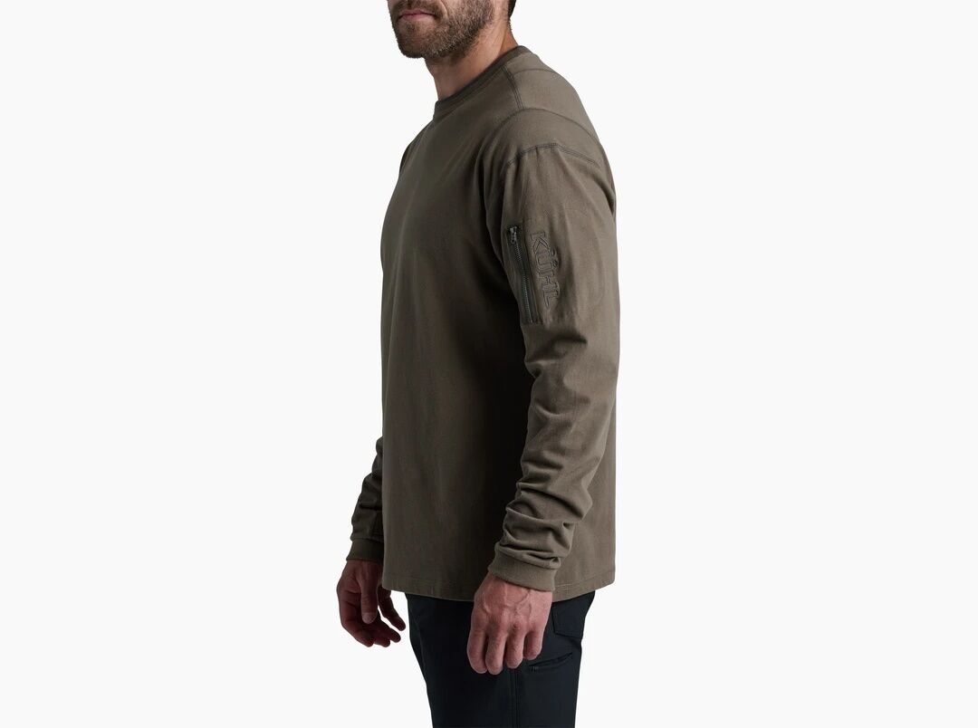 KUHL Men's Kommando Crew Long Sleeve Shirt