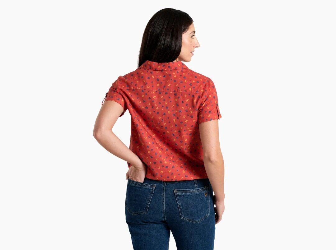 KUHL Women's Liliana Short Sleeve Button-Up Top