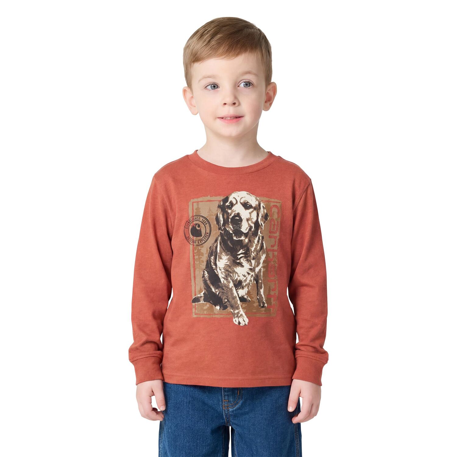 Carhartt Boy's Long Sleeve Dog Shirt