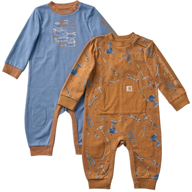 Carhartt Boy's Long Sleeve Tool Coveralls Set, 2 piece