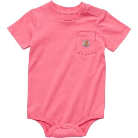 Carhartt Kids' Short Sleeve Pocket Bodysuit