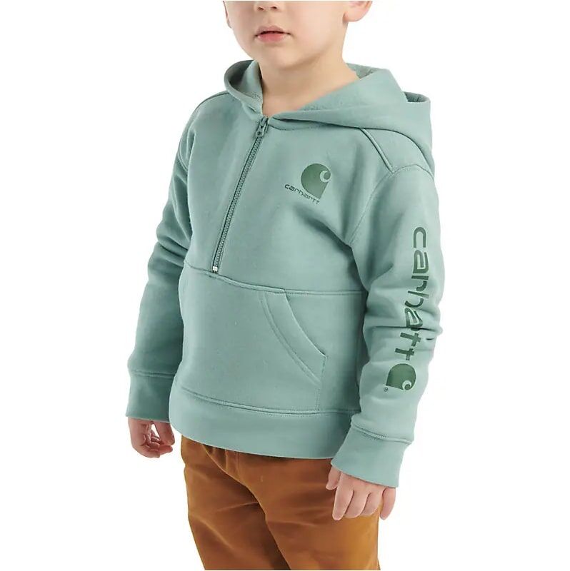 Carhartt Kids' Long Sleeve 1/2 Zip Sweatshirt