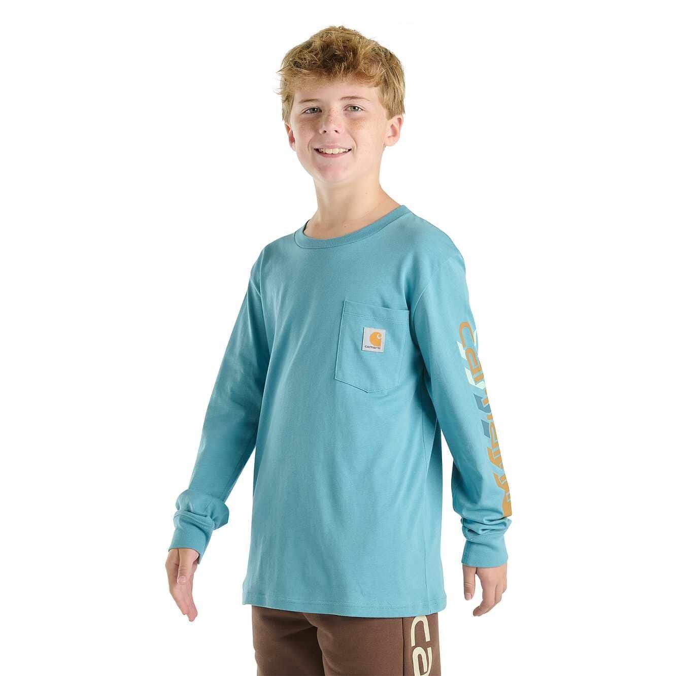 Carhartt Boy's Long Sleeve Graphic Pocket T-Shirt