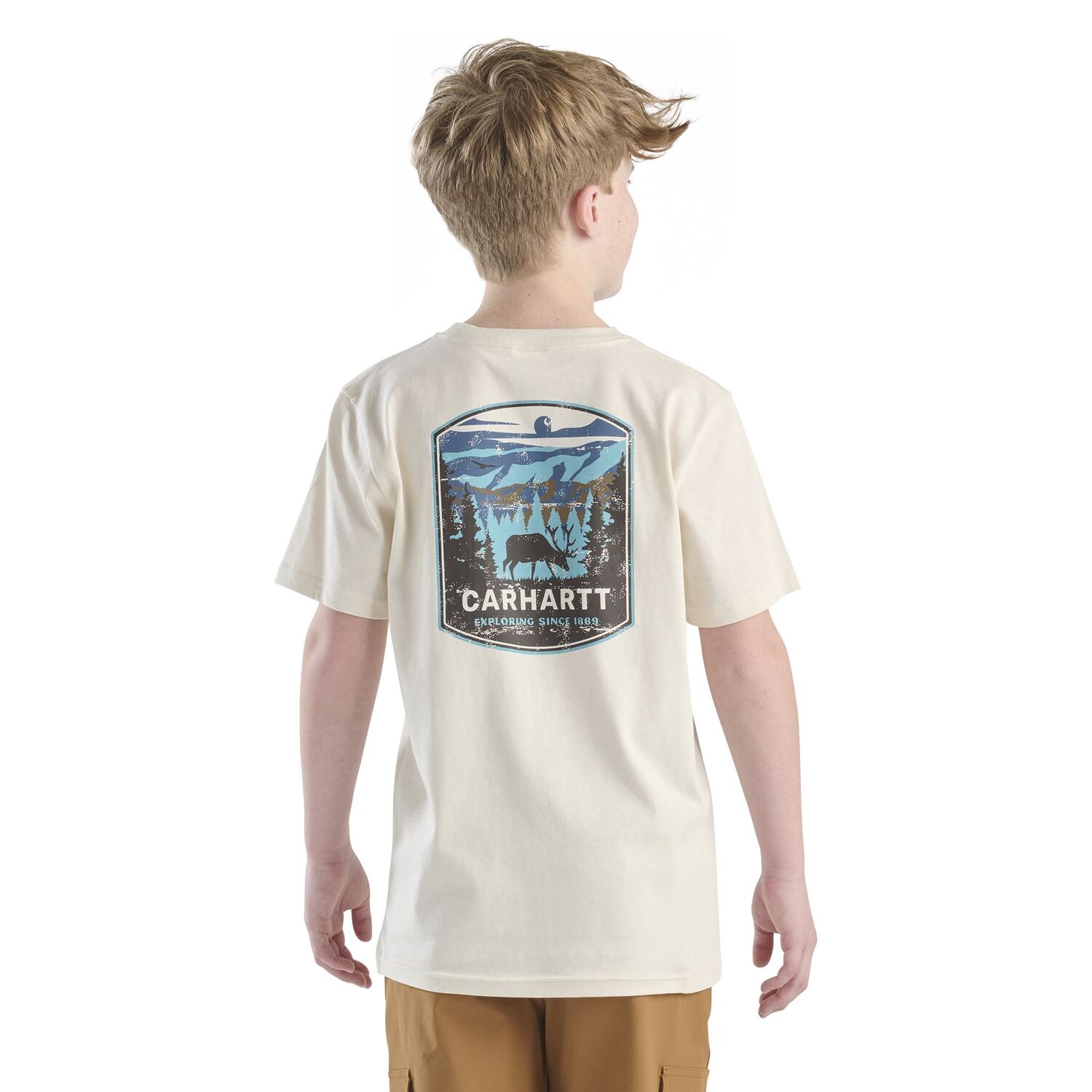 Carhartt Boy's Short Sleeve Deer Pocket T-Shirt
