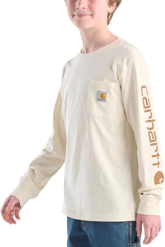 Carhartt Boy's Long Sleeve Graphic Pocket T-Shirt