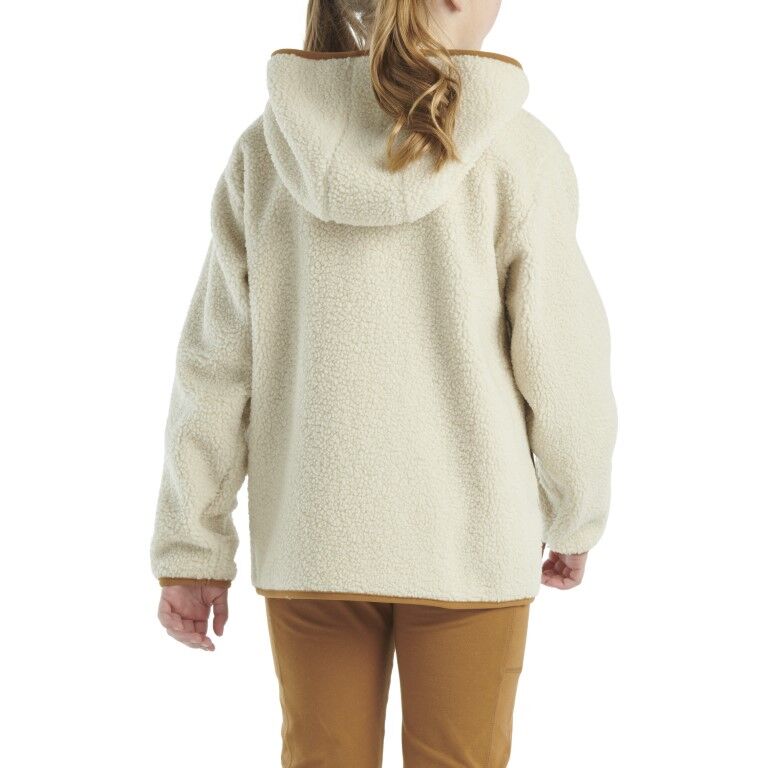 Carhartt Girl's Long Sleeve Fleece Hooded 1/2 Zip Sweatshirt
