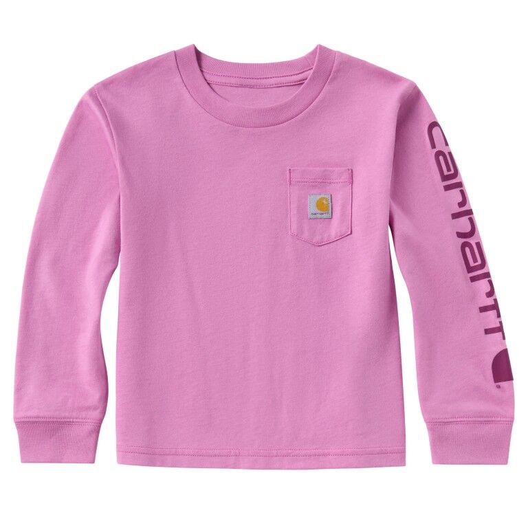 Carhartt Girl's Long Sleeve Core Logo T-Shirt