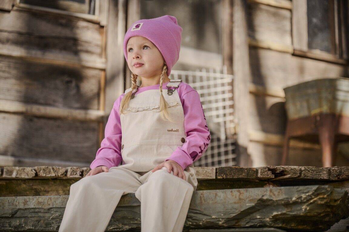 Carhartt Girl's Long Sleeve Core Logo T-Shirt