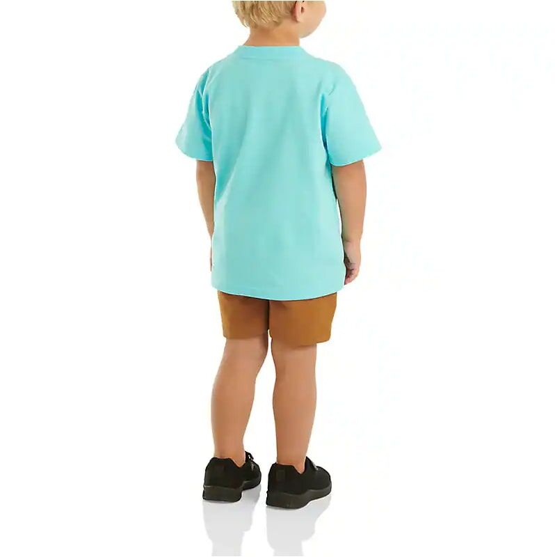 Carhartt Boy's Two-Piece Short Sleeve T-Shirt & French Terry Shorts Set