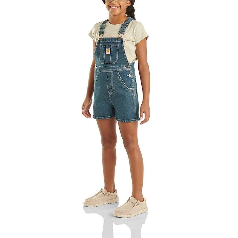 Carhartt Girl's Rugged Flex Denim Shortall