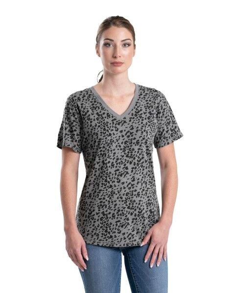 Berne Women's Performance V-Neck Short Sleeve T-Shirt