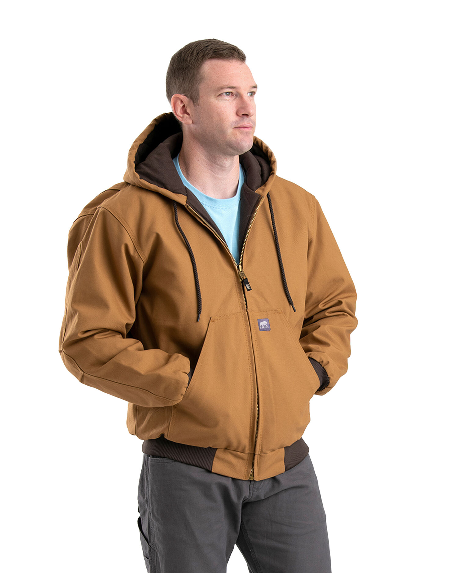 Berne Men's Original Hooded Jacket