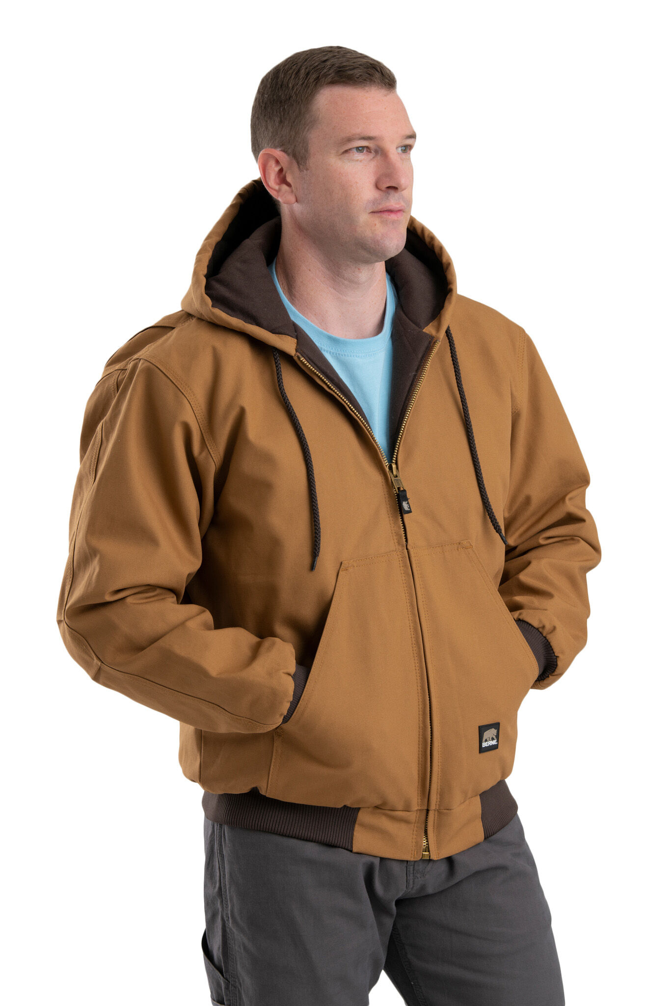 Berne Men's Original Hooded Jacket