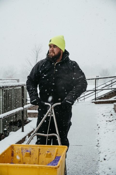 Berne Original Hooded Jacket in Black