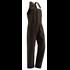Berne Women's Washed Insulated Bib Overall in Dark Brown