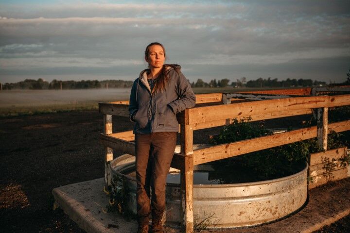 Berne Women's Softstone Hooded Coat in Tuscan