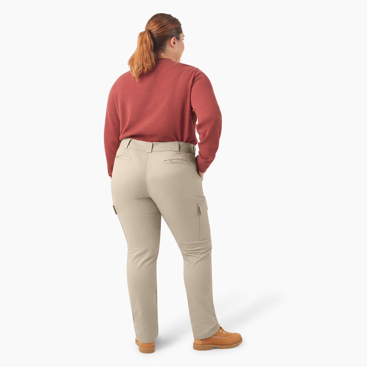 Dickies Women's SUPER FLEX Straight Leg Cargo Pants