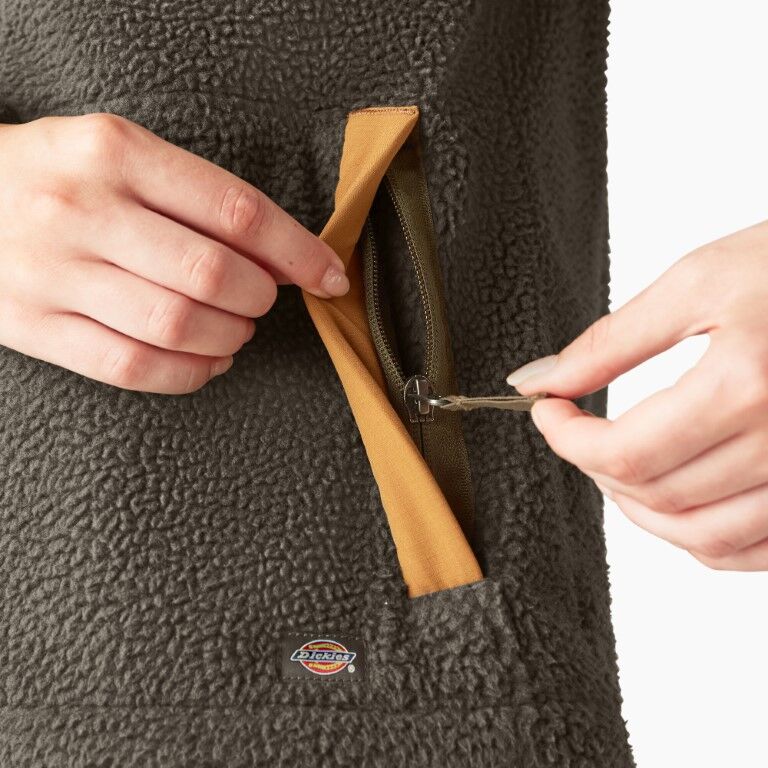 Dickies Women's High Pile Fleece Jacket