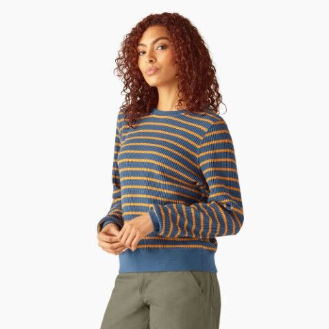 Dickies Women's Thermal Crewneck Shirt