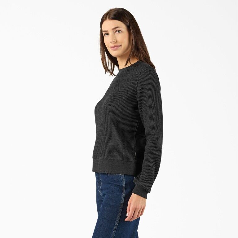 Dickies Women's Thermal Crewneck Shirt