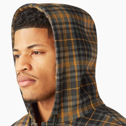 Dickies Men's Relaxed Fit Shirt Jacket in Charcoal