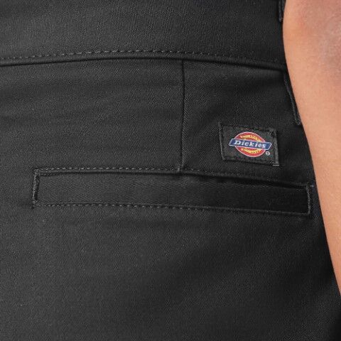 Dickies Women's SUPER FLEX Straight Leg Work Pants in Black