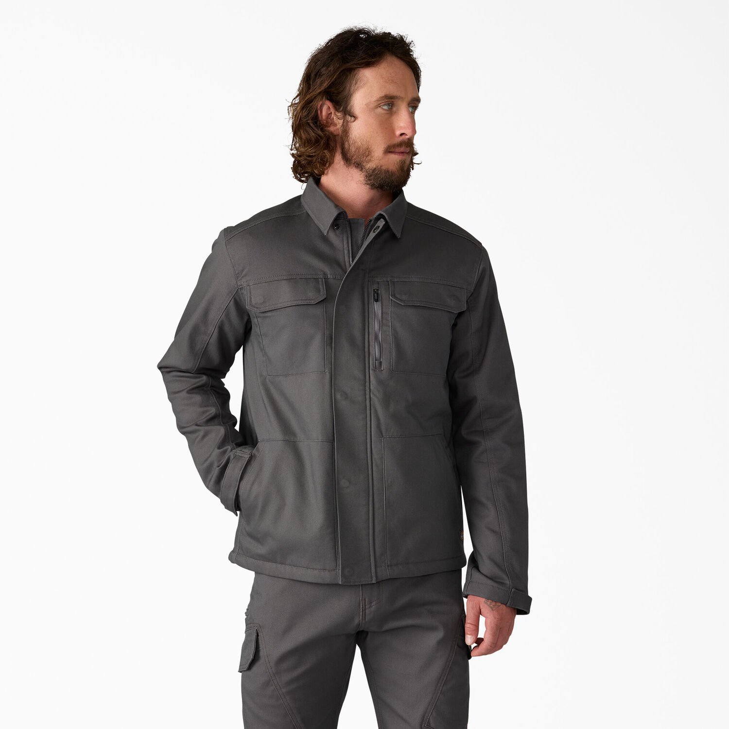 Dickies Men's Tradebuilt Shirt Jacket