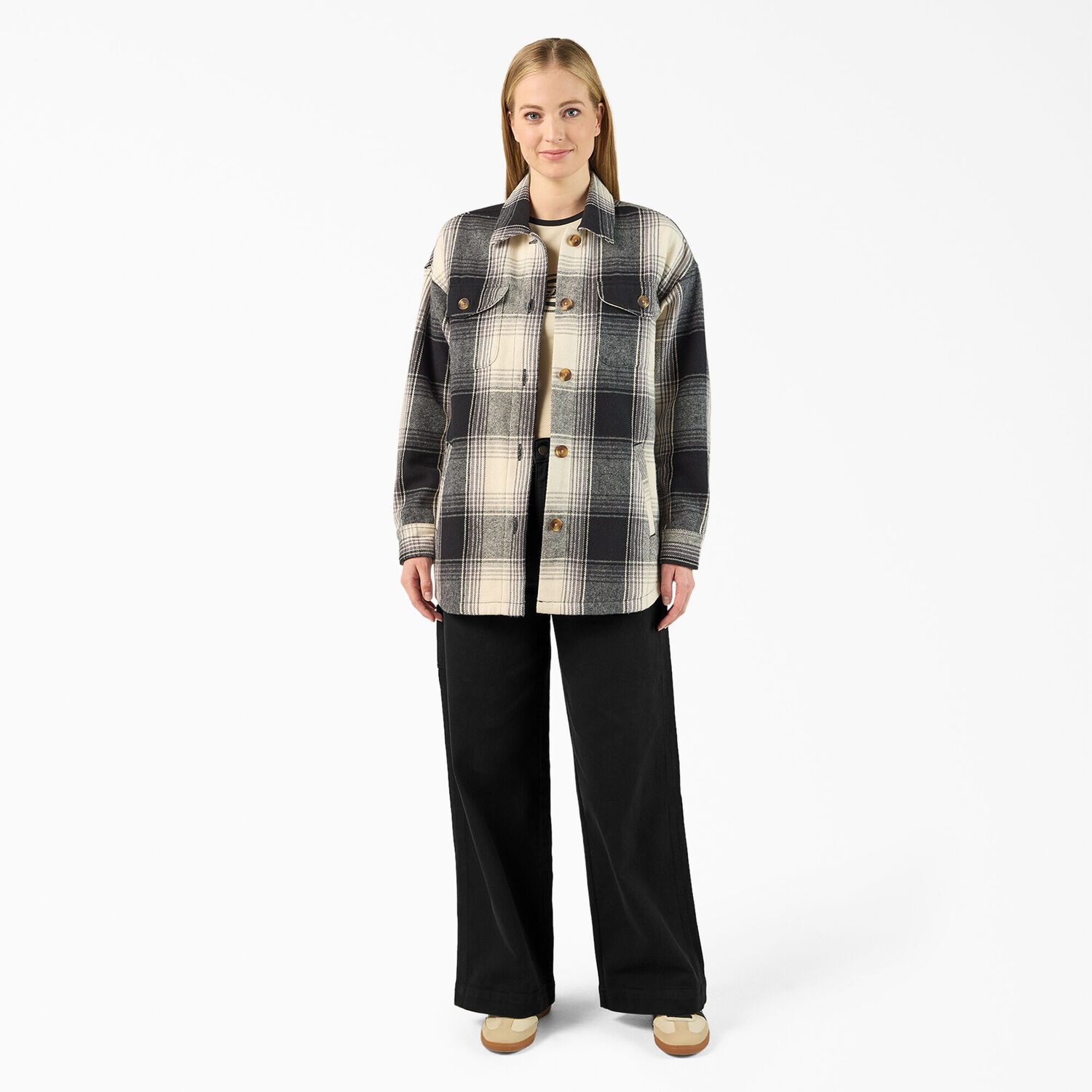 Dickies Women's Flannel Shacket