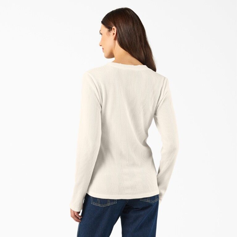 Dickies Women's Crewneck Henley Shirt