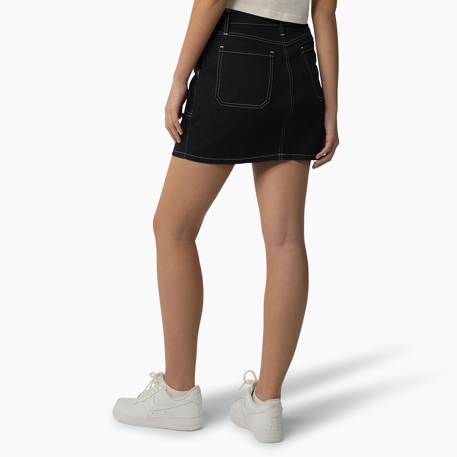 Dickies Women's High Waisted Carpenter Skirt in Black