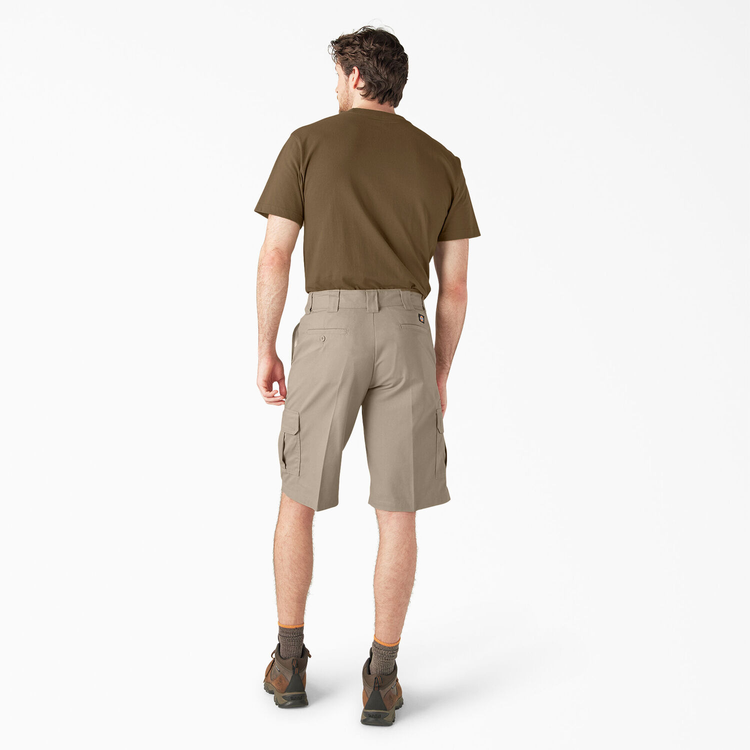 Dickies Men's FLEX Relaxed Fit Cargo Shorts in Desert Sand