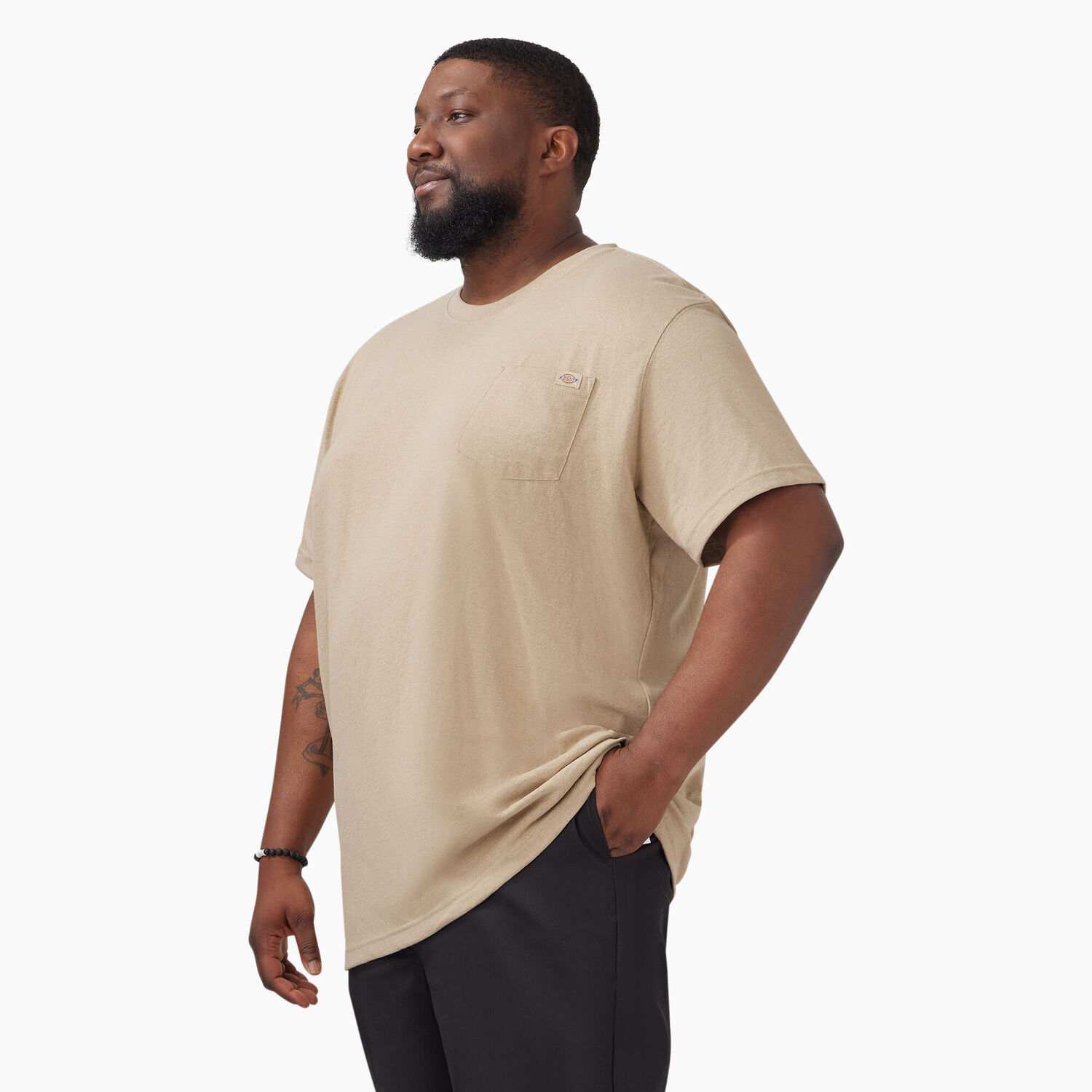 Dickie Men's Heavyweight Short Sleeve Pocket T-Shirt