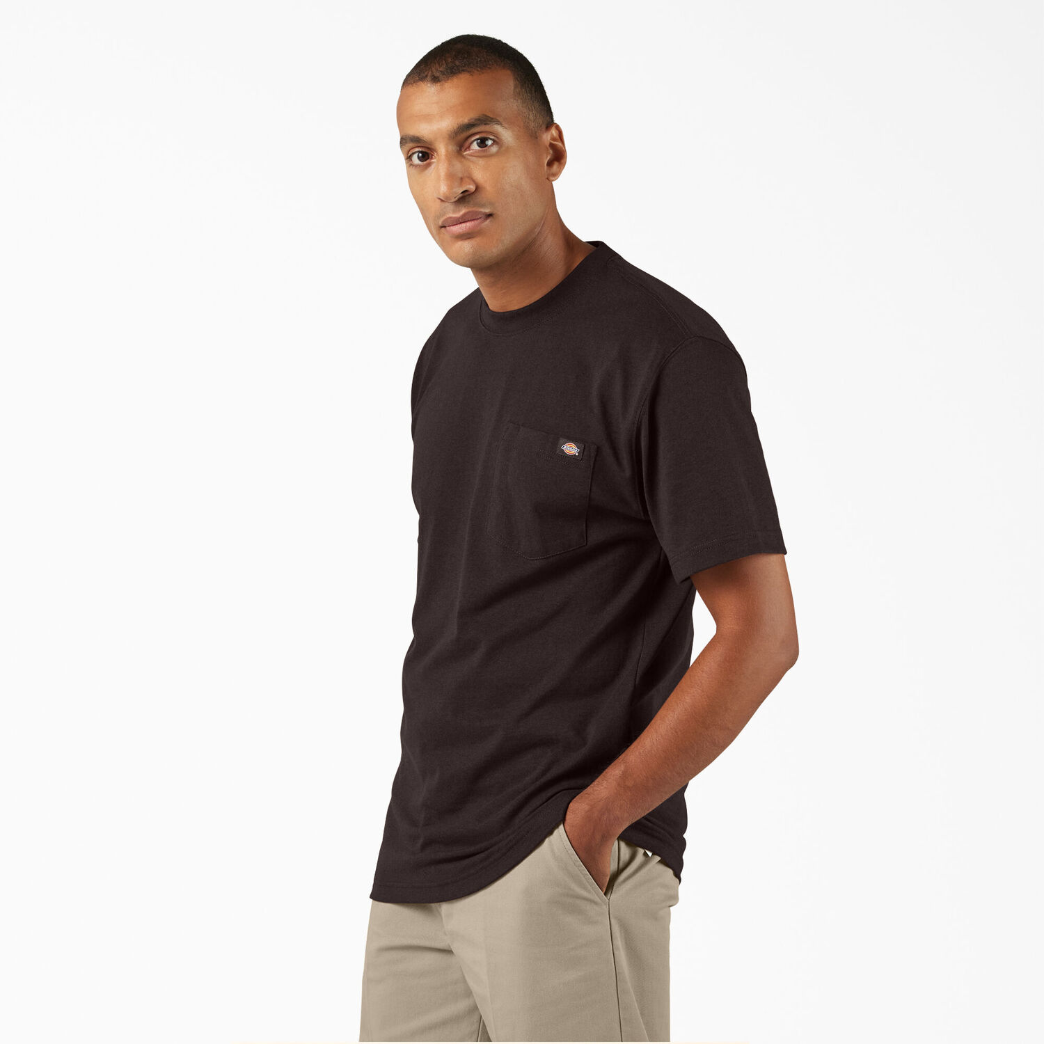 Dickie Men's Heavyweight Short Sleeve Pocket T-Shirt