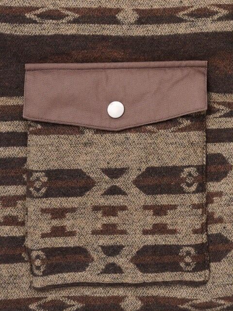 Ely Cattleman Men's Western Aztec Puffer Vest