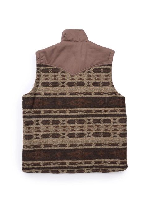 Ely Cattleman Men's Western Aztec Puffer Vest