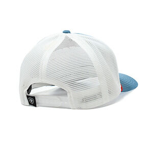 M & F Western Men's Flexfit 110 Diamond Logo Cap in Blue