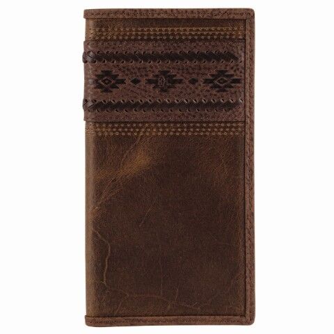 Red Dirt Hat Co. Men's Rodeo Wallet Embossed With Whip Stitch