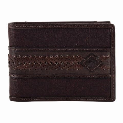 Red Dirt Hat Co. Men's Arrow Stitch Bifold Wallet