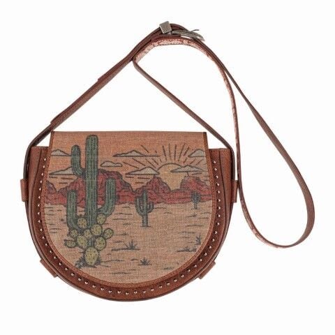 Red Dirt Hat Women's Desert Scape Saddle Bag Bags Purses
