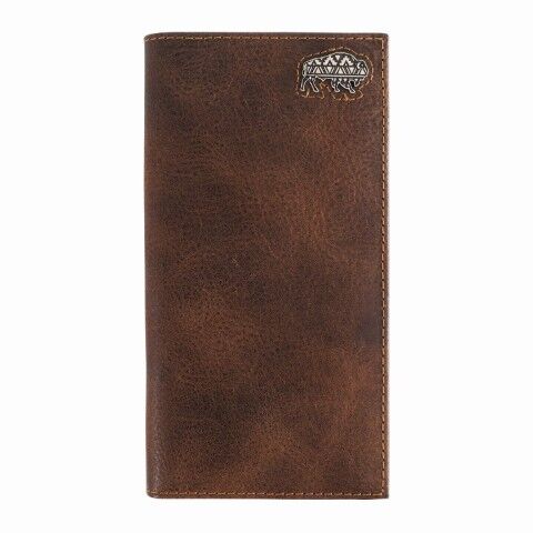Red Dirt Hat Co. Men's Rodeo Wallet With Bison Concho