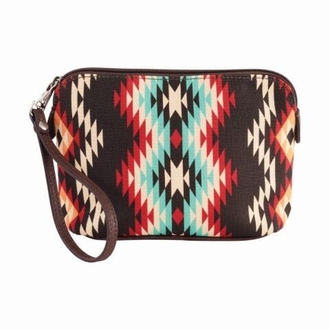 Red Dirt Hat Co. Women's Southwestern Pattern Cosmetic Pouch