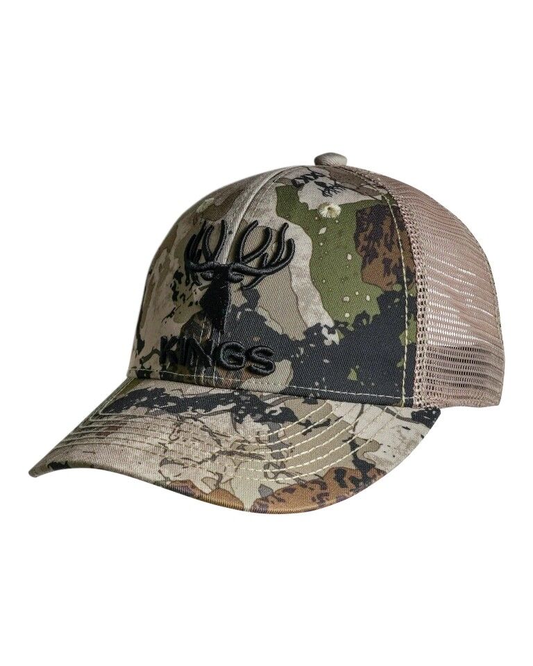 King's Camo Men's Hunter Series Embroidered Mesh Hat